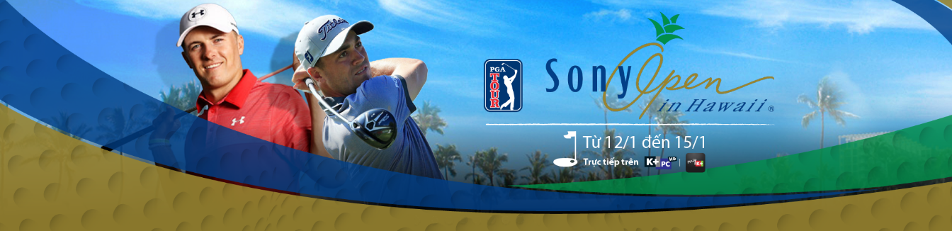 Golf, Sony Open, PGA Tour, Truyền hình K+