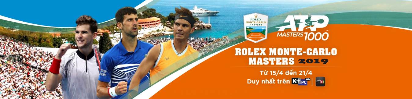 ATP Masters 1000, Rolex Monte - Carlo Masters 2019, Tennis, quần vợt