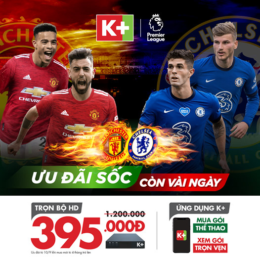 Truyền hình K+ khuyến mãi sốc chỉ còn vài ngày Truyền hình K+ khuyến mãi sốc chỉ còn vài ngày
